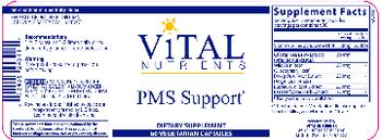 Vital Nutrients PMS Support - supplement