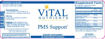 Vital Nutrients PMS Support - supplement