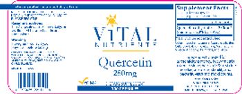 Vital Nutrients Quercetin 250 mg - supplement