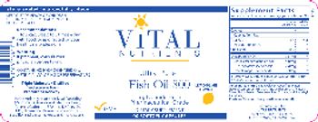 Vital Nutrients Ultra Pure Fish Oil 800 Lemon/Lime Flavor - supplement