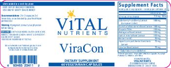 Vital Nutrients ViraCon - supplement
