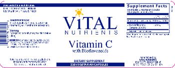 Vital Nutrients Vitamin C with Bioflavonoids - supplement