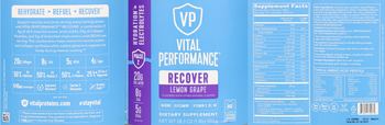 Vital Performance RECOVER Lemon Grape - supplement
