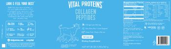 Vital Proteins Collagen Peptides Unflavored - supplement