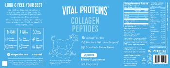 Vital Proteins Collagen Peptides - supplement