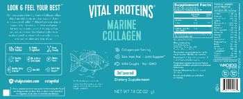 Vital Proteins Marine Collagen - supplement