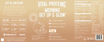 Vital Proteins Morning Get Up & Glow Orange - supplement