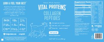 Vital Proteins Original Collagen Peptides Unflavored - supplement
