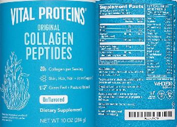 Vital Proteins Original Collagen Peptides Unflavored - supplement