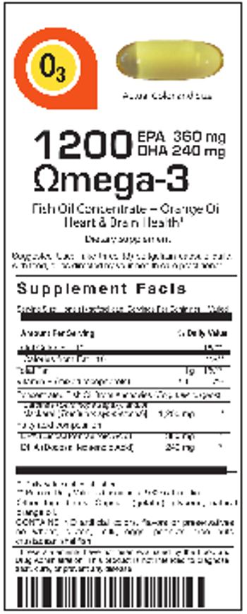 VitalBulk 1200 Omega-3 - supplement