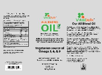 VitalBulk All Blend Oil - food supplement