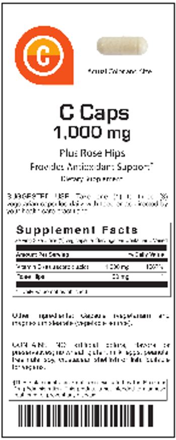 VitalBulk C Caps 1,000 mg Plus Rose Hips - supplement