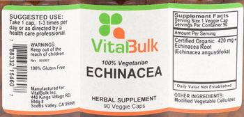 VitalBulk Echinacea - herbal supplement