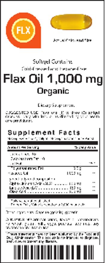 VitalBulk Flax Oil 1,000 mg - supplement
