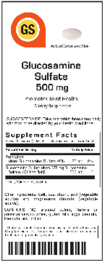 VitalBulk Glucosamine Sulfate 500 mg - supplement