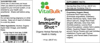 VitalBulk Super Immunity Shot - supplement
