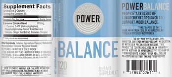 Vitalere Power Balance - supplement