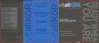 VitaliKoR VitaliKoR All Natural Male Enhancement - supplement