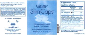 Vitalite Slim Caps - supplement