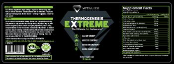 Vitalize Supplements Thermogenesis Extreme - supplement