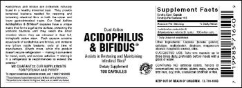 Vitamer Laboratories Acidophilus & Bifidus - supplement