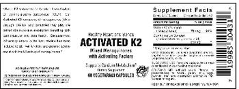 Vitamer Laboratories Activated K2 - supplement
