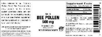 Vitamer Laboratories Bee Pollen 500 mg - supplement