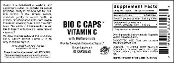 Vitamer Laboratories Bio C Caps Vitamin C With Bioflavonoids - supplement