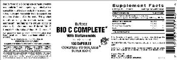 Vitamer Laboratories Bio C Complete With Bioflavonoids - supplement