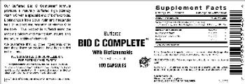 Vitamer Laboratories Bio C Complete With Bioflavonoids - supplement