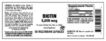 Vitamer Laboratories Biotin 500 mcg - 