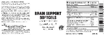 Vitamer Laboratories Brain Support Softgels - supplement