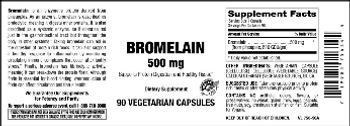 Vitamer Laboratories Bromelain 500 mg - supplement