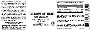 Vitamer Laboratories Calcium Citrate With Vitamin D3 - supplement