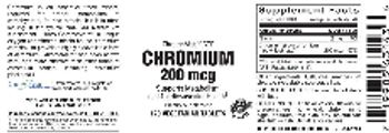 Vitamer Laboratories Chromium 200 mcg - supplement