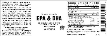 Vitamer Laboratories EPA & DHA - supplement