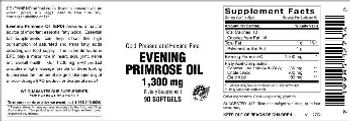 Vitamer Laboratories Evening Primrose Oil 1,300 mg - supplement