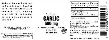 Vitamer Laboratories Garlic 500 mg - supplement