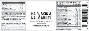 Vitamer Laboratories Hair, Skin & Nails Multi - supplement