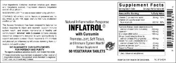 Vitamer Laboratories Inflatrol With Curcumin - supplement