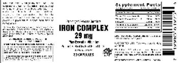 Vitamer Laboratories Iron Complex 29 mg - supplement