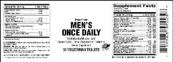 Vitamer Laboratories Iron-Free Men's Once Daily - supplement