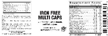 Vitamer Laboratories Iron Free Multi Caps - supplement