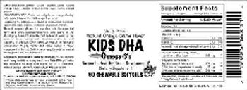 Vitamer Laboratories Kids DHA Omega-3's Natural Orange Creme Flavor - supplement