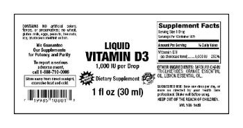 Vitamer Laboratories Liquid Vitamin D3 1,000 IU - supplement