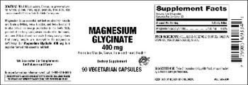 Vitamer Laboratories Magnesium Glycinate 400 mg - supplement