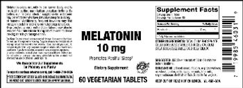 Vitamer Laboratories Melatonin 10 mg - supplement