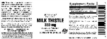 Vitamer Laboratories Milk Thistle 350 mg - supplement