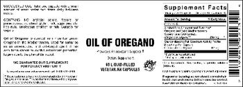 Vitamer Laboratories Oil Of Oregano - supplement