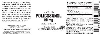 Vitamer Laboratories Policosanol 20 mg - supplement